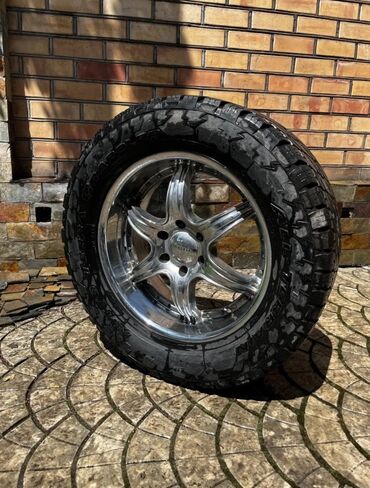 диск на внедорожник: Колеса в сборе R 20, Б/у, 1 шт, Внедорожные (АТ/МТ), Литые, отверстий - 6