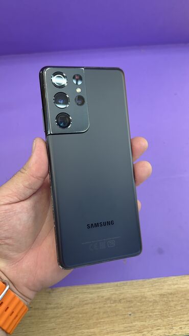 Samsung: Samsung Galaxy S21 Ultra 5G, Б/у, 256 ГБ — 1