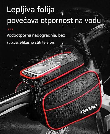 Dodaci za bicikl: Nova torbica sa nosačem za mobilni telefon za biciklu. Torbica je — 3