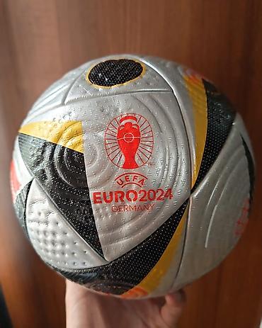 İdman və istirahət: UEFA EURO 2024 (Germany) rəsmi dizaynlı orjinal futbol topu - Brend — 1