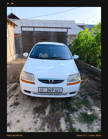 машина дишовый: Daewoo Kalos: 2002 г., 1.5 л, Вариатор, Бензин, Седан