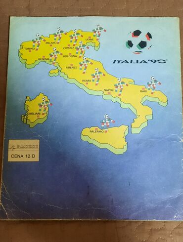 Sličice i albumi za sličice: Album Italija 90 popunjen, polovan — 11