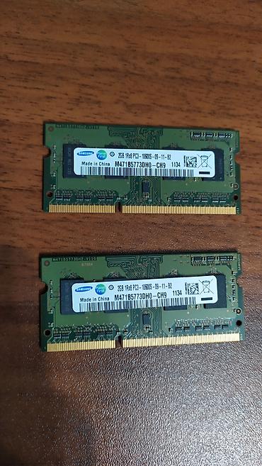 Ноутбуки и аксессуары: Samsung SO-DIMM DDR3 2 ГБ 2 штуки цена за 2 штуки Samsung Тип — 2