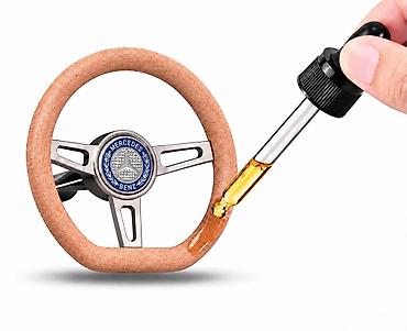 mercedes deflektor: Mercedes-Benz loqolu sükan formalı hava təravətləndiricisi — 2 × 10 ml — 2