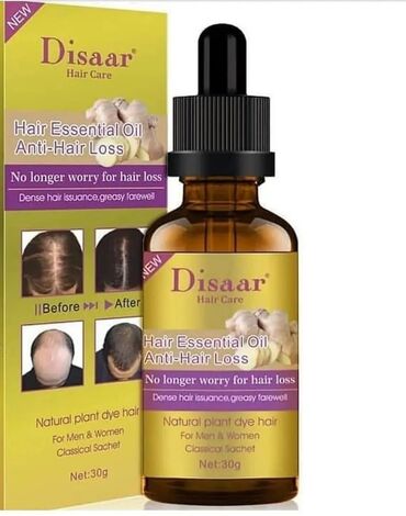 Kosmetika: Disaar serum -Saç tökülməyə qarşı lasyon bitkiseldir, heç bir
