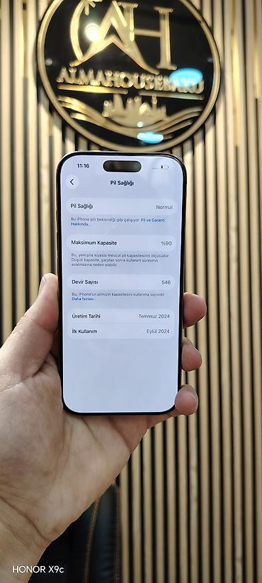 prodat iphone: IPhone 16 Pro, 128 GB, Desert Titanium, Zəmanət, Face ID, Sənədlərlə — 3