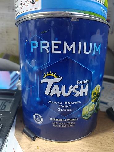 Эмаль: Краска TAUSH PREMIUM Alkyd Enamel Paint, глянцевая.3 л на 20 — 1