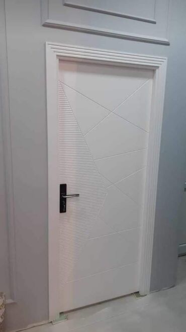 Otaq qapıları: Yeni Otaq qapısı 90x205 sm Zamok ilə, Zəmanətli, Pulsuz quraşdırma, Ünvandan götürmə, Pulsuz çatdırılma, Ödənişli çatdırılma — 10