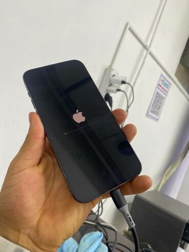iphone 14 pro max цена бишкек: IPhone 14 Pro Max, 128 ГБ, Коргоочу айнек, Каптама, Куту, 100 %