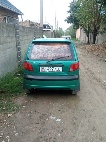продаю матиз бишкек: Daewoo Matiz, хэтчбек, зелёный цвет кузова. Основные особенности: -