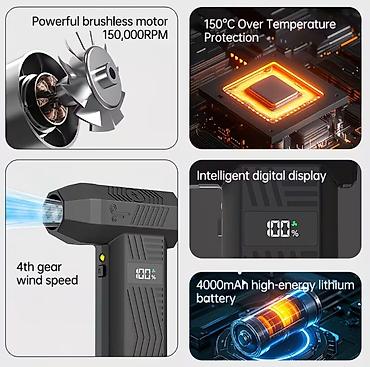 kür komputer: Portable Turbo fan 💨 Мощный Турбо Вентилятор Super Power Turbo Fan — 8