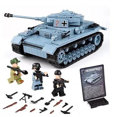 uşaq üçün oyuncaq: Tank lego konstruktor oyuncaq panzerkampewagen iv 🔹️tank 🔹ölkə — 2