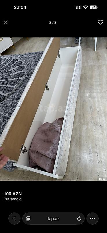 masin yataqlar: Magazadan alindigi kimi qalir yer olmadigina gore ici sandiqdir usdu — 1