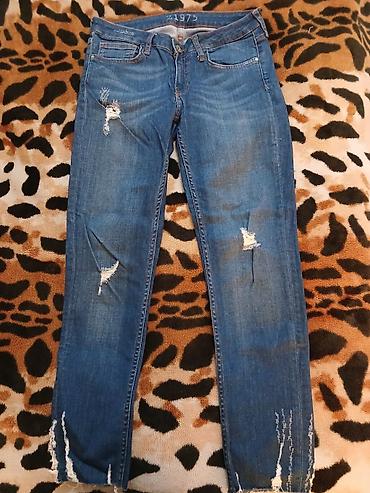 cinsi: - Məhsul: Qadın cins şalvarı - Model: Dar/skinny kəsim - Stil — 1