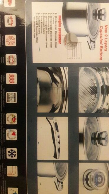 Tava-qazan dəstləri: Gazan desti(istehsalci olke-Germaniya"Royal") Nabor — 5