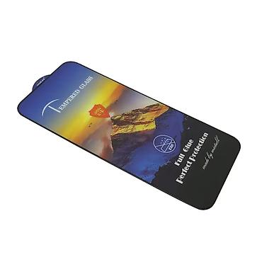 dodatni internet: Folija za zastitu ekrana GLASS 2.5D za iPhone 15 Pro Max (6.7) crna — 3