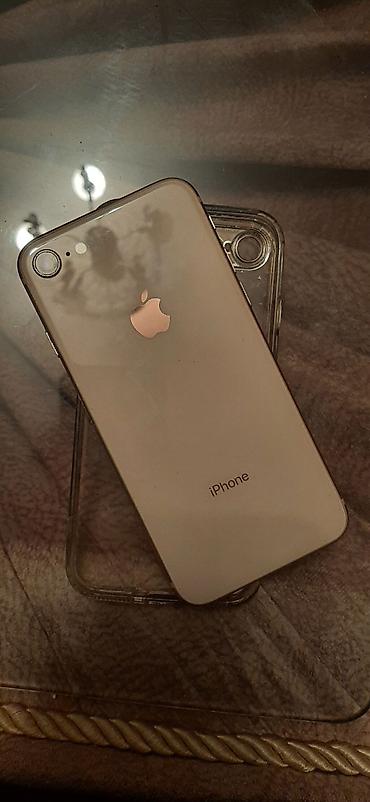ayfon 2: IPhone 8, 64 GB, Matte Gold, Barmaq izi, Simsiz şarj — 4