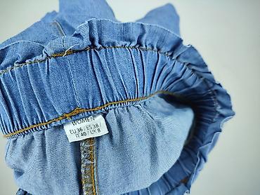 culotte jeans: Spodnie 3/4 damskie, rozmiar S — 5