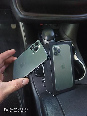 IPhone 11 Pro, Б/у, 256 ГБ, Matte Midnight Green, Коробка