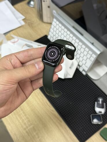 Смарт часы, Apple, Сенсорный экран, цвет - Черный