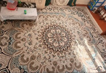 туркменский постельное белье: Ковер Б/у, 400 * 350, Хлопок, Турция