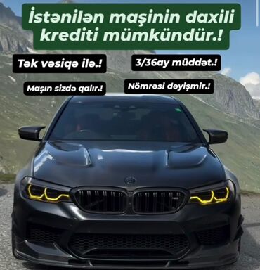 Digər avto xidmətlər: Bu xidmət istənilən avtomobilin daxili kreditlə əldə edilməsi imkanını