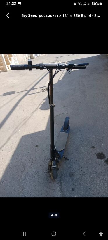 Elektrikli samokatlar: İşlənmiş Elektrik samokat 8", 251 - 350 Vt, 36 - 45 km/s, Ödənişli çatdırılma
