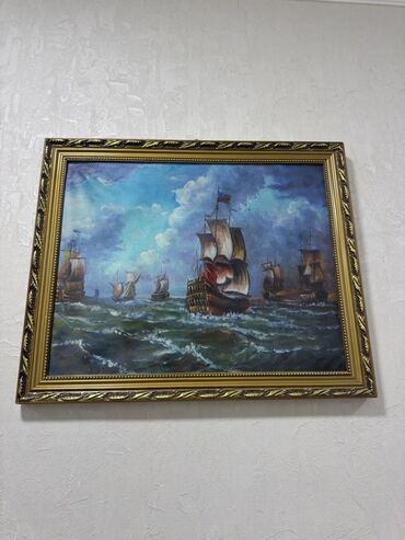Дом и сад: Картины с морскими пейзажами (набор из 2 полотен) - Сюжеты: парусные