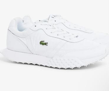 Krasofkalar və idman ayaqqabıları: Her ölçisude var 100 faiz orignal Lacoste Unisex Ağızlı İdman — 1