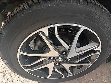185: Литые диски Hyundai + шины Bridgestone Ecopia EP25 - Размер шин — 2