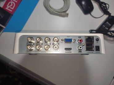 Видеонаблюдение: Видеорегистратор гибридный 8-ми канальный HiLook DVR-108G-F1 -