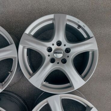 Диски: Литые Диски R 18 Комплект, отверстий - 5, Б/у — 4