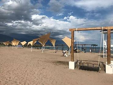 Иссык-Куль 2026: Коттедж, ЦО Palm Beach, Чок-Тал, Детская площадка, Парковка, стоянка, Охраняемая территория — 8