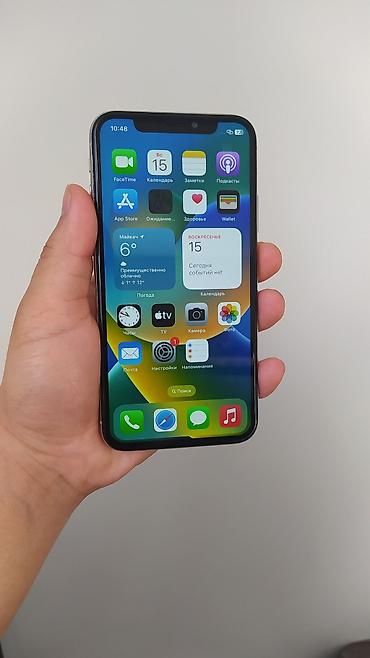 Apple iPhone: IPhone X, Б/у, 256 ГБ, Белый, 66 % — 2