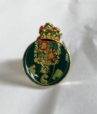 Metalna emajlirana značka od fudbalskog kluba Porto iz Portugalije sa