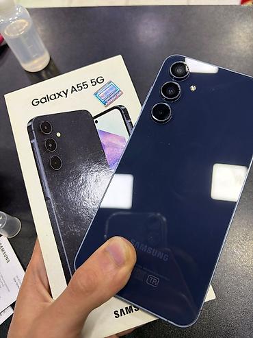 poco 6x pro: Samsung Galaxy A55 5G, 256 GB, rəng - Mavi, İki sim kartlı — 1