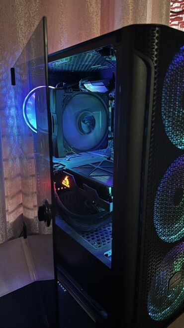 Masaüstü kompüterlər və iş stansiyaları: Oyun üçün masaüstü komputer Parametler: - GPU: PowerColor AMD RX — 4