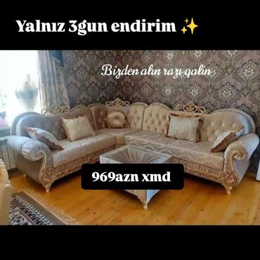 Divan və kreslo dəstləri: Künc divan, Divan