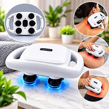 6 Başlıqlı Masaj Aparatı 6 Başlıqlı Peşəkar Masaj Aparatı (Massage