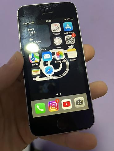 i̇phone se: IPhone SE, Gümüşü, Barmaq izi — 9