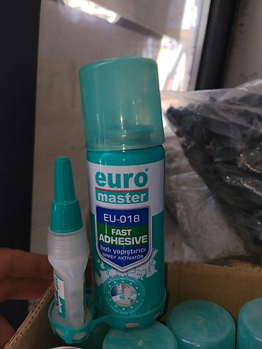 Суперклей: Клейкий набор Euro Master EU-018 Fast Adhesive с активатором-спреем — 1