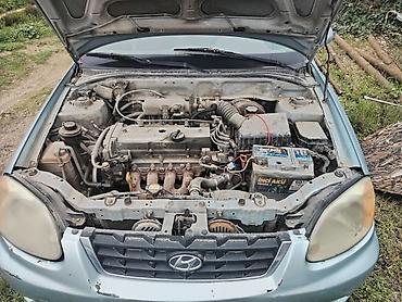 hyundai zapçast: Hyundai accent 2004 1.6 benzin avtomat. ehtiyat hissələri satışı — 2