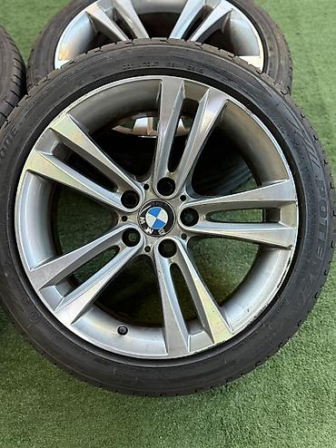 work r18: Литые Диски R 18 BMW, Комплект, отверстий - 5, Б/у — 2