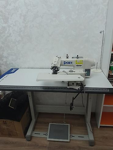 Tikiş maşınları: Sənaye tikiş maşını – DOIT DT-101 (post-bed, iki iynəli/iki saplı — 2