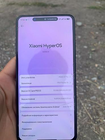 водяные: POCO X7 Pro, 256 ГБ - Дисплей: AMOLED с вырезом по центру под — 3