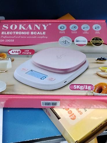 Электронные кухонные весы SOKANY SK-19058 - Диапазон взвешивания: до