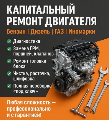 химия для мойки двигателя: Кыймылдаткычты оңдоо, баруусуз