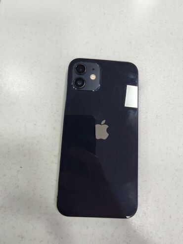 телефонный номер: IPhone 12, Б/у, 256 ГБ, Черный, 100 %