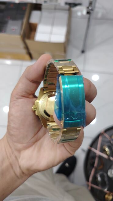 Qol saatları: Yeni, Qol saatı, Rolex, rəng - Qızılı — 15