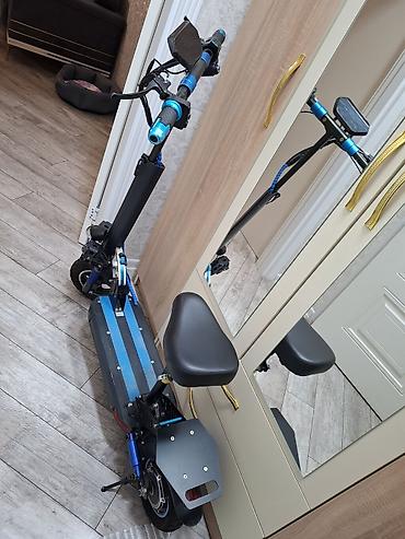 electro moto: Elektrik skuter – oturacaqlı, güclü və rahat - Qatlana bilən gövdə — 1
